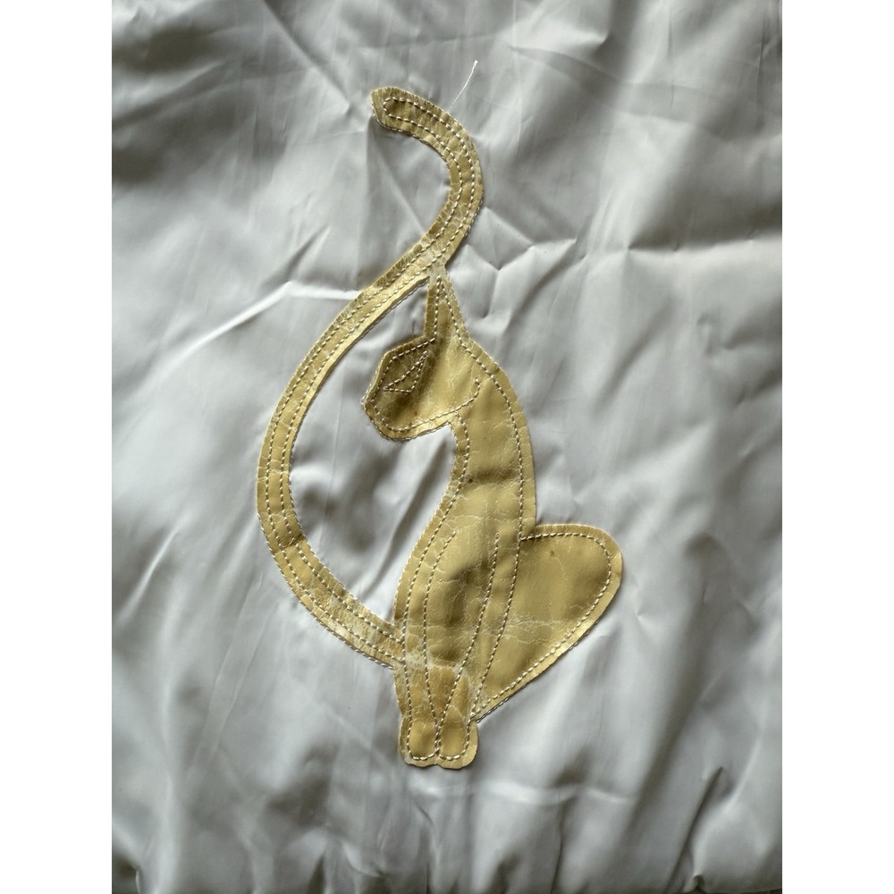 Baby Phat Puffer Jacket Long Women's Size M Color White And Gold - Picture 10 of 14